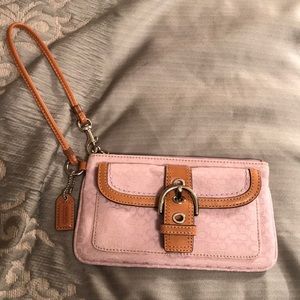 Coach wristlet